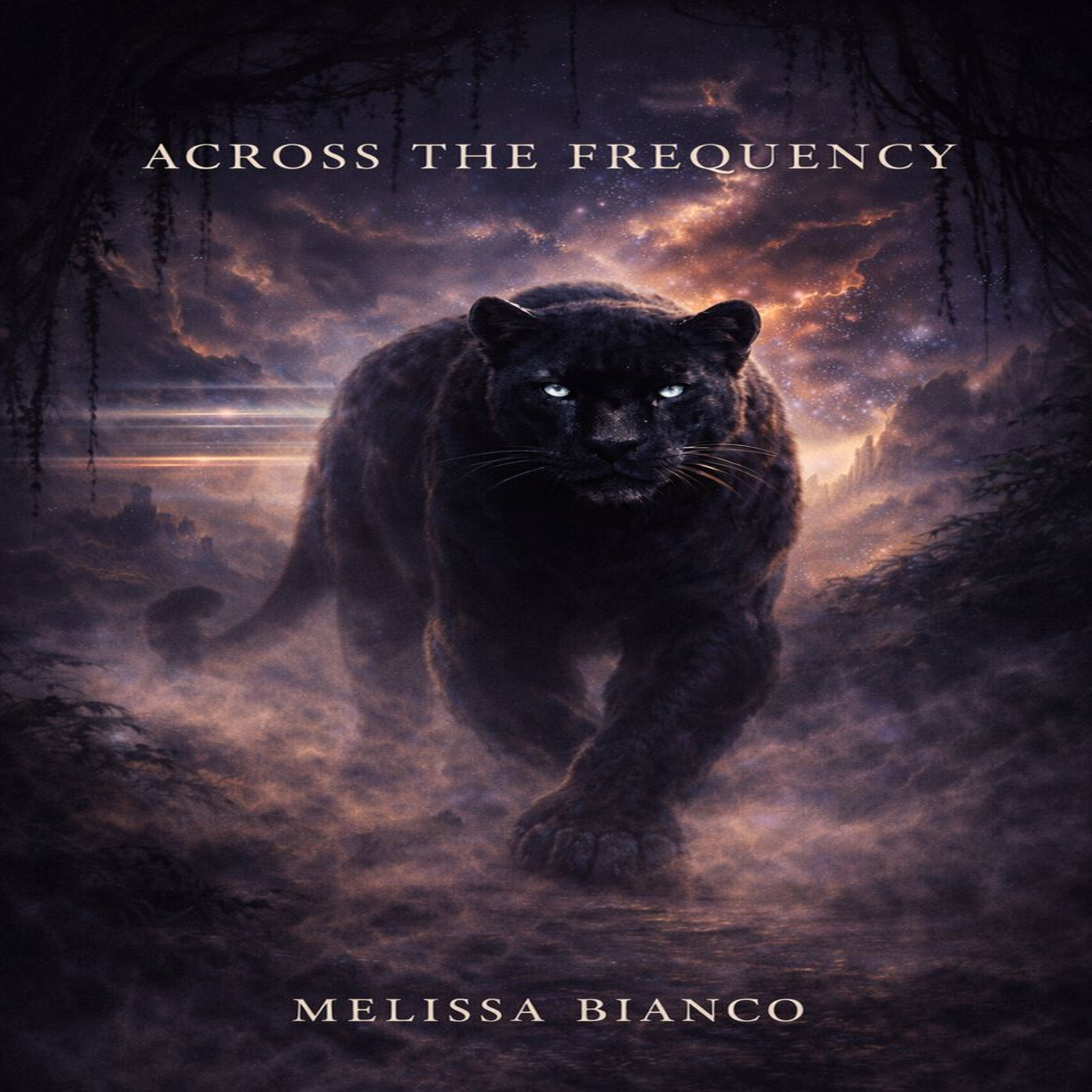 Across the Frequency album cover by Melissa Bianco