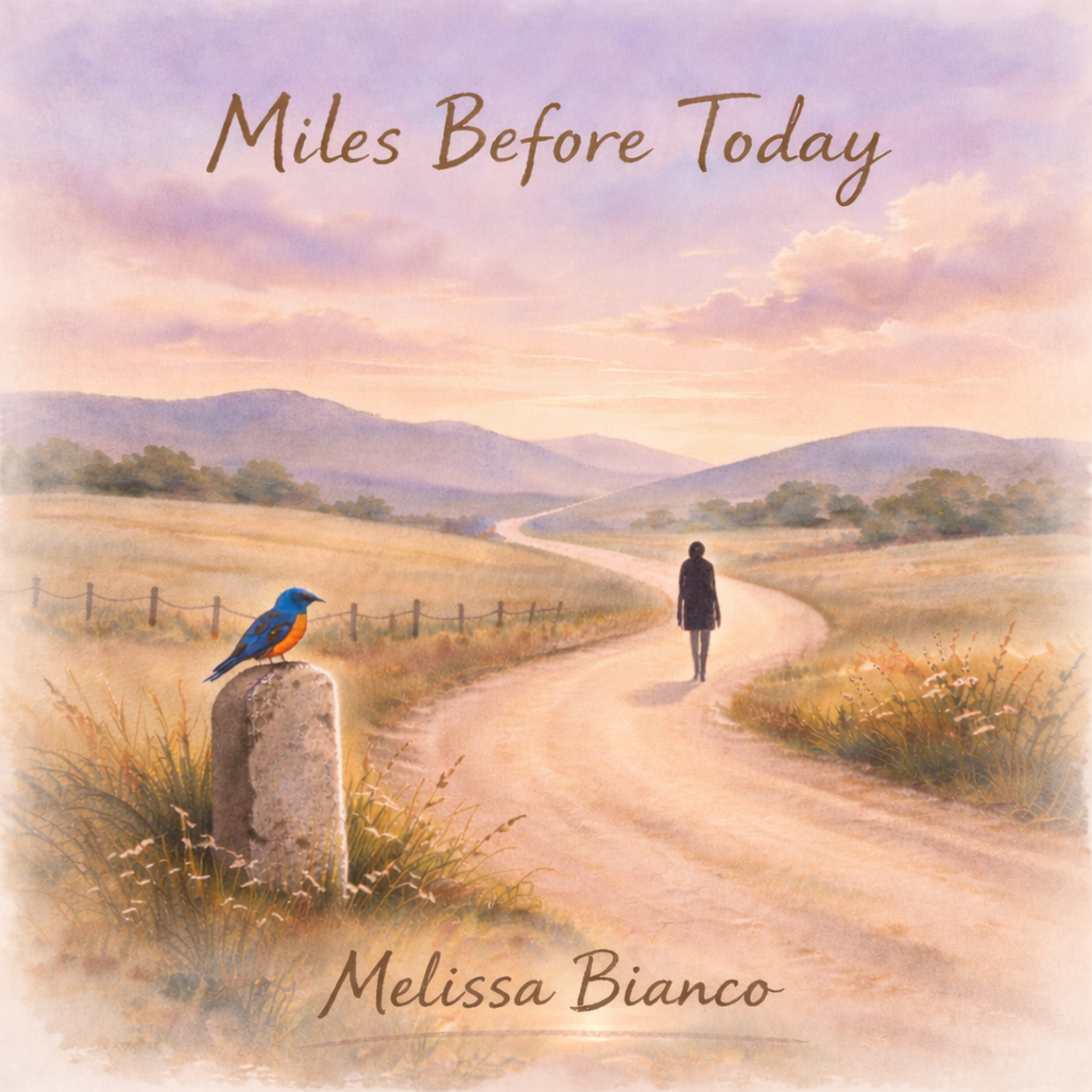 Miles Before Today album cover by Melissa Bianco