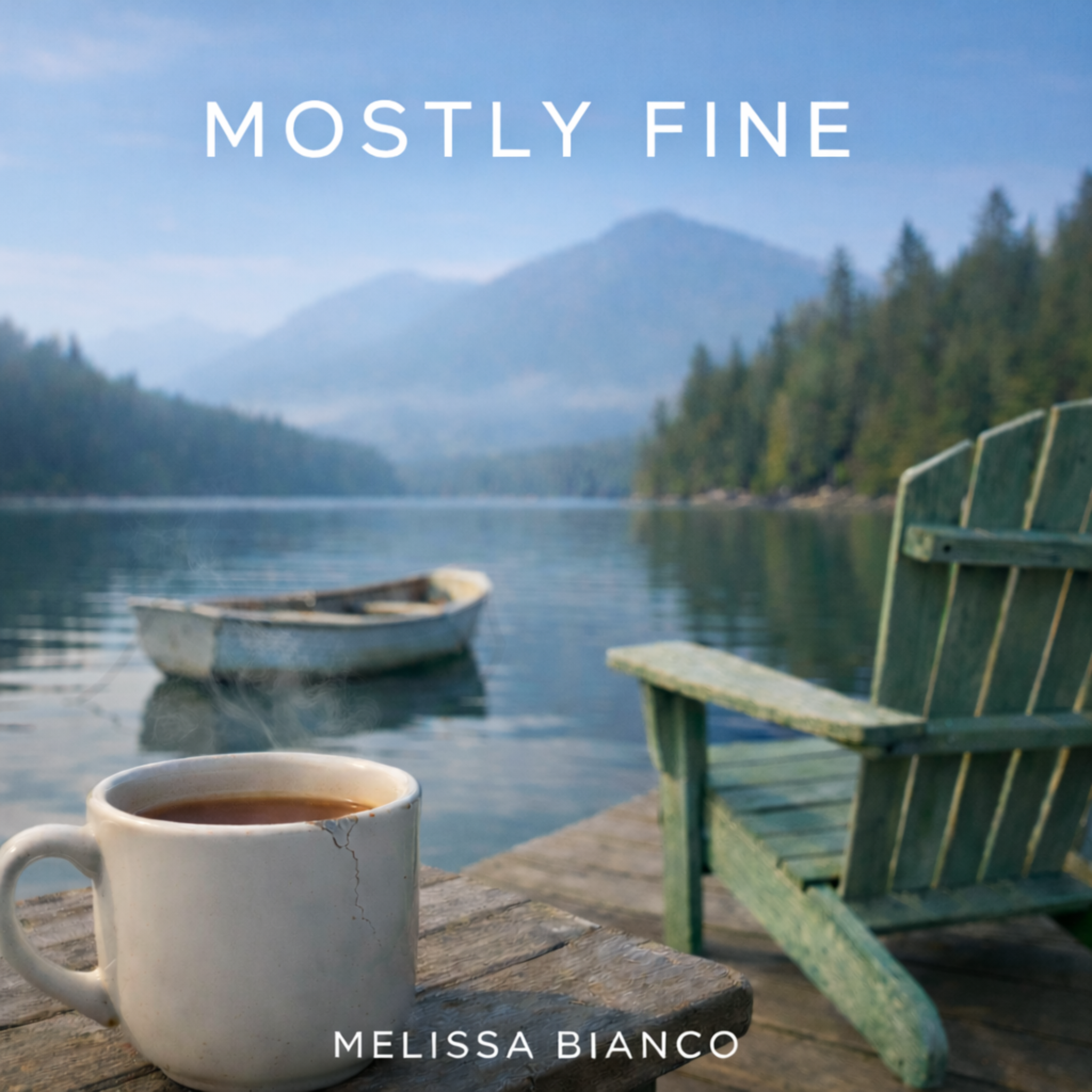 Mostly Fine album cover by Melissa Bianco